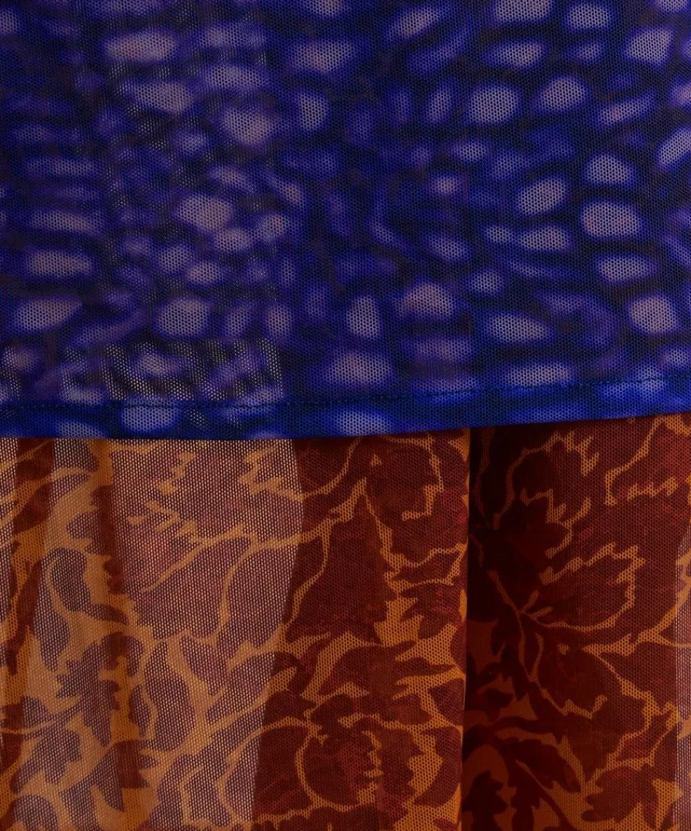 Dries Van Noten Skirts^Layered Mesh Midi Skirt