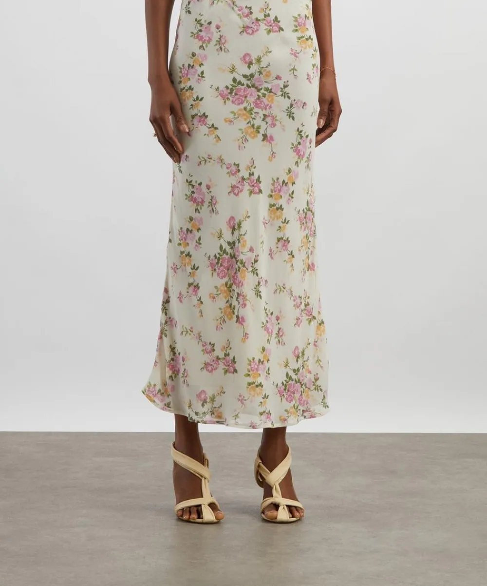 Reformation Skirts^Layla Posy Relaxed Skirt