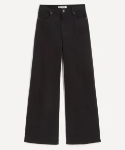 Frame Jeans^Le Slim Palazzo Jeans in Black