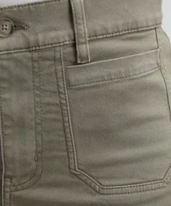 Frame Jeans^Le Slim Palazzo Modernist Pocket Jeans in Thyme