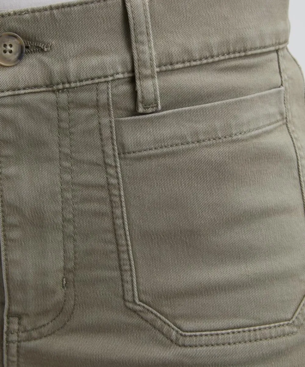 Frame Jeans^Le Slim Palazzo Modernist Pocket Jeans in Thyme