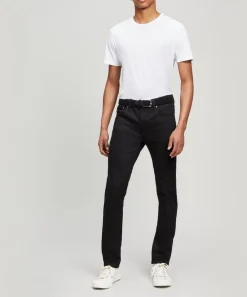 Nudie Jeans Jeans^Lean Dean Dry Ever Black Jeans