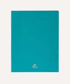 Pineider Stationery And Games^Leather Lined Milano Notebook