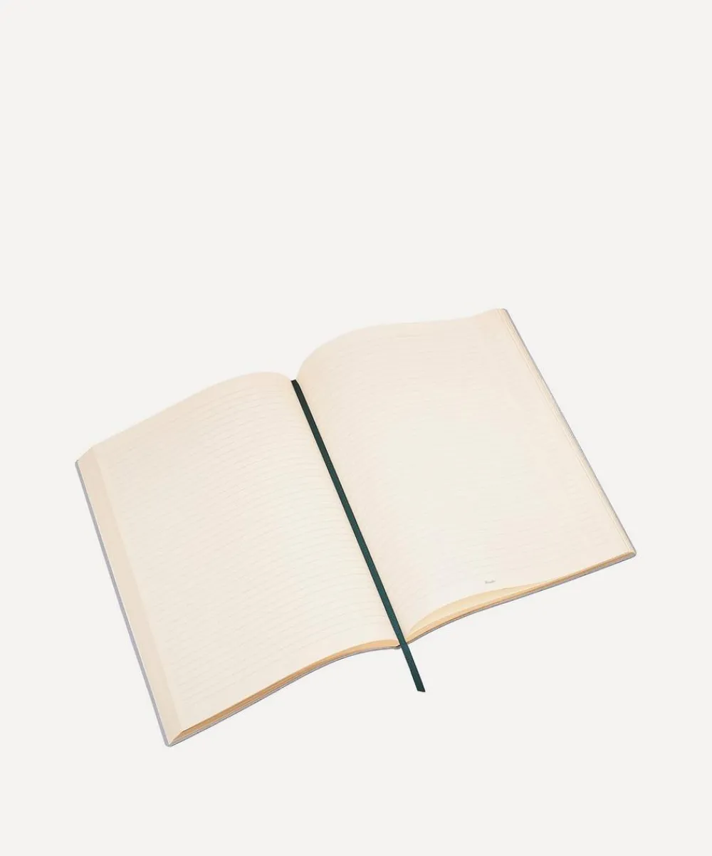 Pineider Stationery And Games^Leather Lined Milano Notebook
