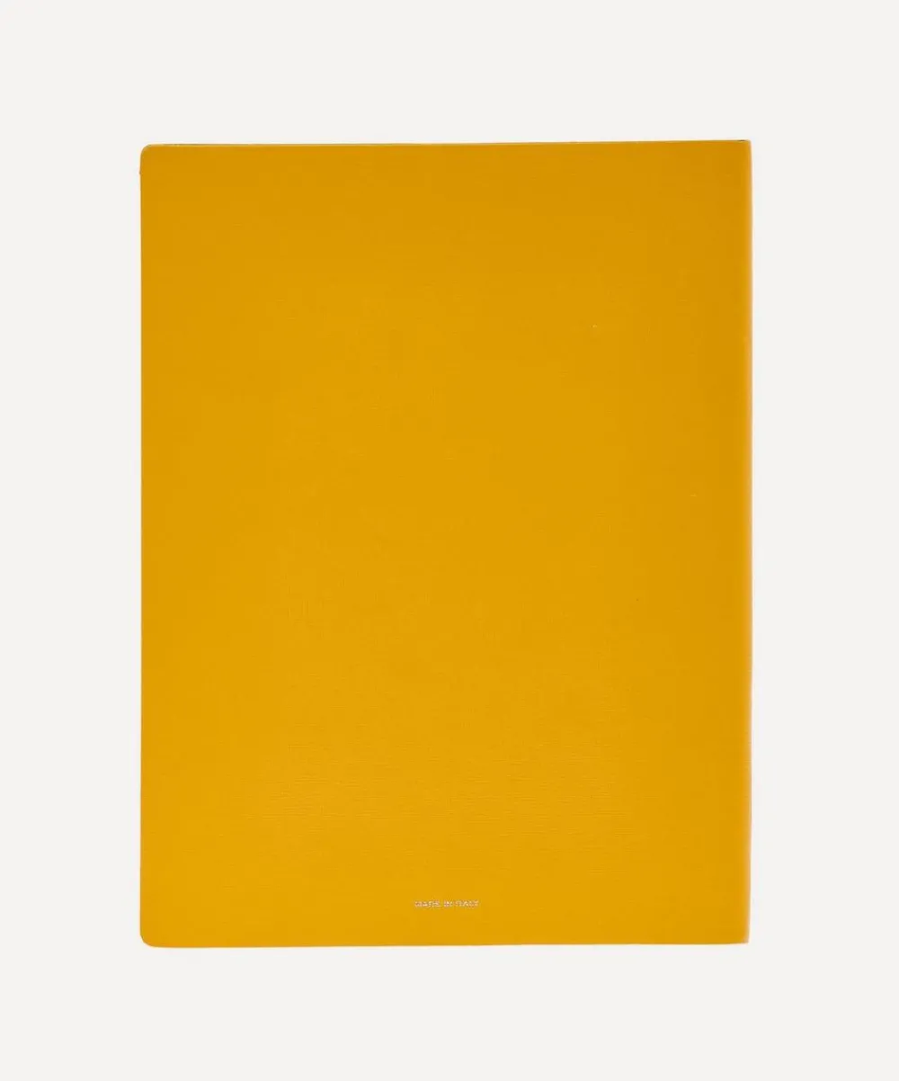 Pineider Stationery And Games^Leather Lined Milano Notebook
