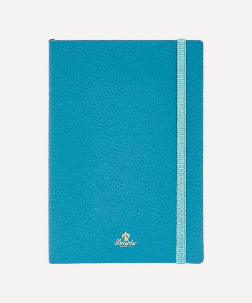 Pineider Stationery And Games^Leather Lined Pop Notebook