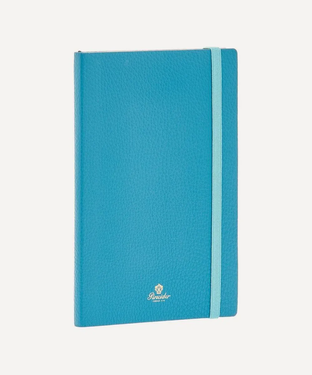 Pineider Stationery And Games^Leather Lined Pop Notebook