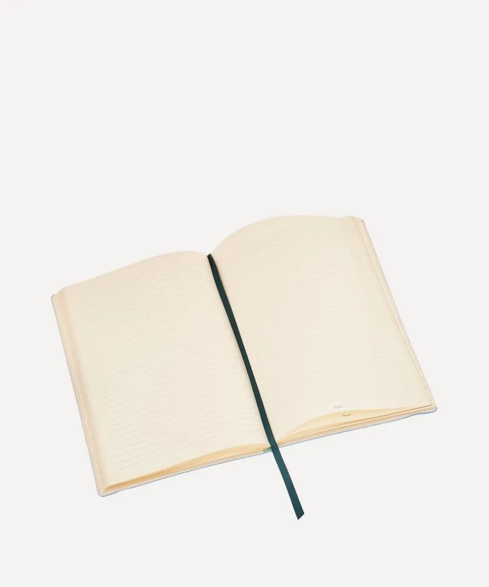 Pineider Stationery And Games^Leather Lined Pop Notebook
