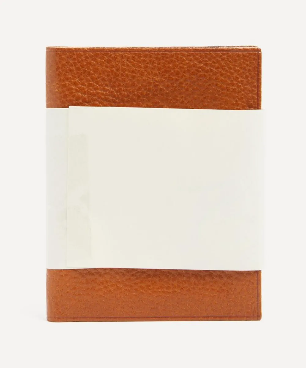 Giannini Stationery And Games^Leather Oval Marbled Frame