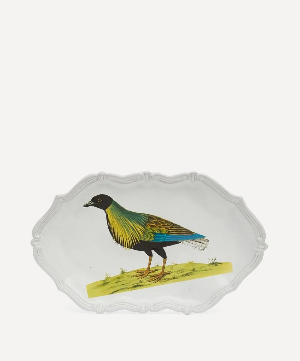 Astier de Villatte Tableware^Left Alben Cock Pidgeon Platter