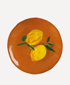 &Klevering Tableware|Kitchen^Lemon Full Colour Plate Set of Four