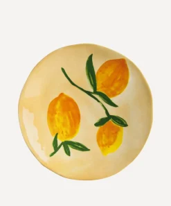 &Klevering Tableware|Kitchen^Lemon Full Colour Plate Set of Four