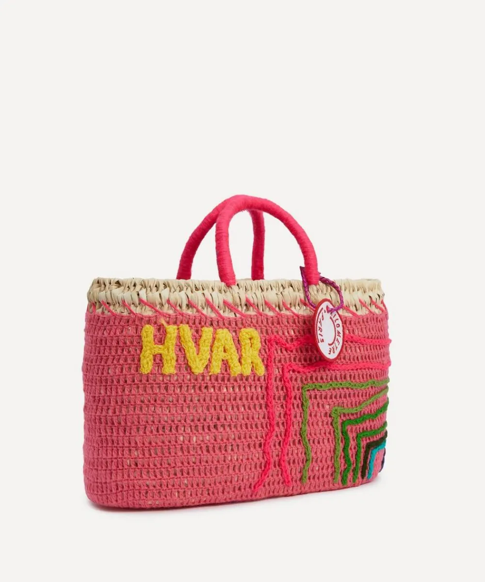 Kilometre Paris Bags^Lemon Undercover Medium Basket Bag