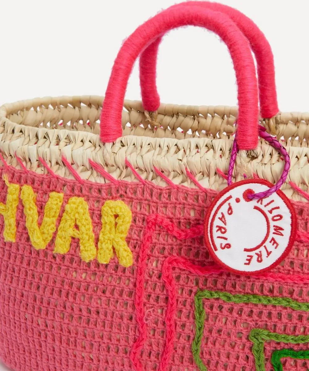 Kilometre Paris Bags^Lemon Undercover Medium Basket Bag