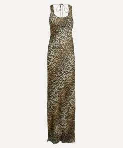 Ganni Dresses^Leopard Print Maxi Dress