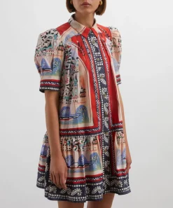 Hunter Bell Dresses^Leslie Coastal Village Mini Dress