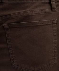 Frame Jeans^L’Homme Slim Jeans in Garage Dark Brown