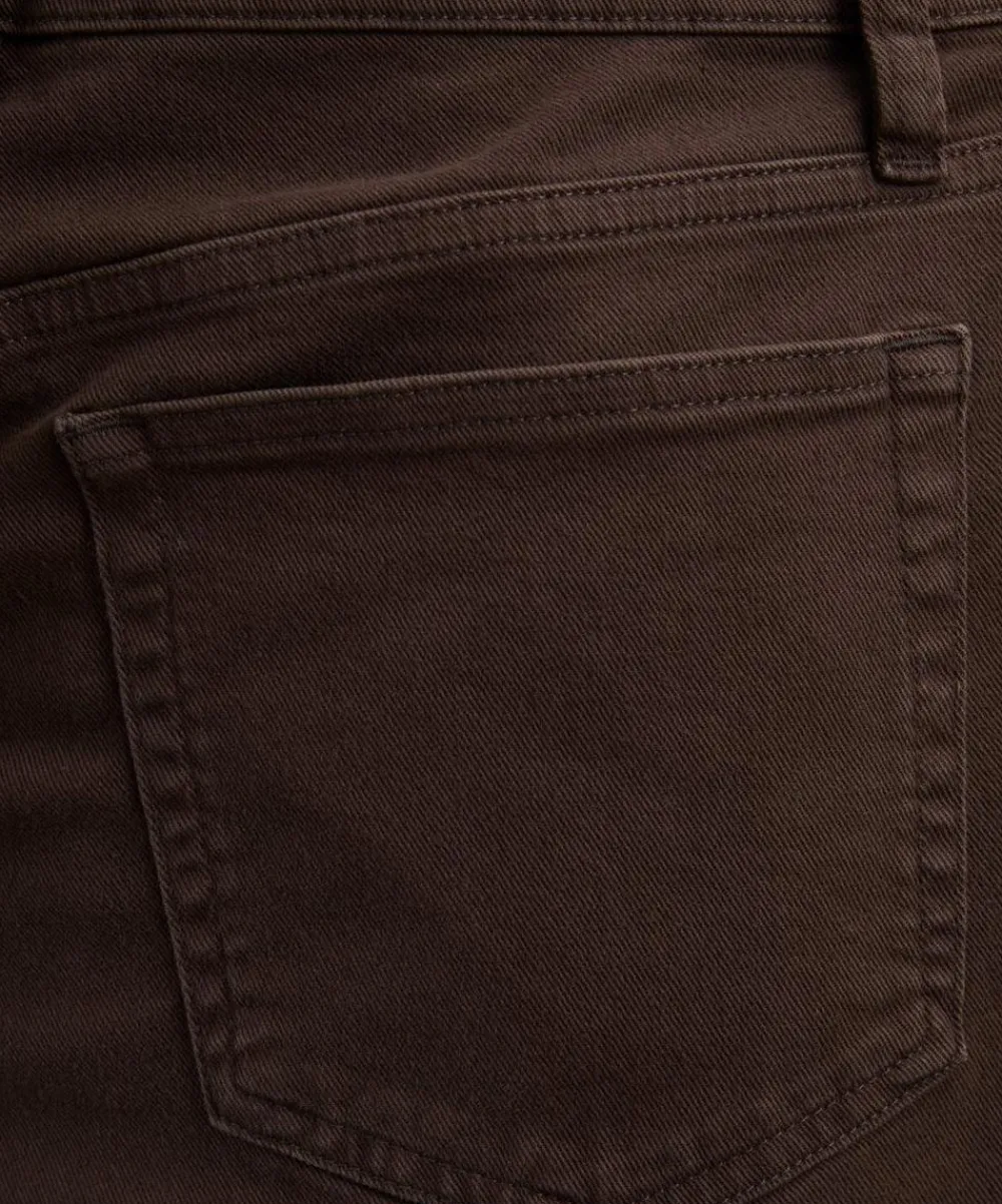 Frame Jeans^L’Homme Slim Jeans in Garage Dark Brown