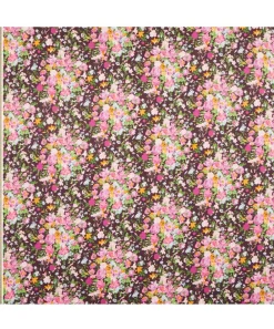 Liberty Fabrics Silk Satin^x Bridgerton Bouquet Carnival Silk Satin