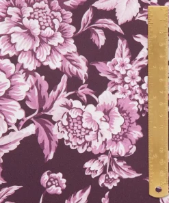 Liberty Fabrics Silk Satin^x Bridgerton Regal Blossom Silk Satin
