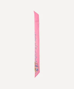 Liberty Scarves^Libra 5X88 Ribbonette Silk Scarf
