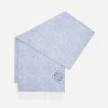 Loewe Scarves^Light Blue Anagram Wool-Blend Scarf