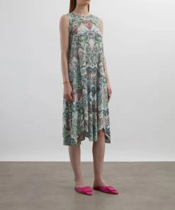 Pleats Please Issey Miyake Dresses^LIGHT FESTIVAL Pleated Midi Dress