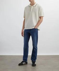 Frame Tops^Light Pique Short-Sleeve Polo