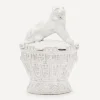 Astier de Villatte Cookware^Lion Sugar Dish