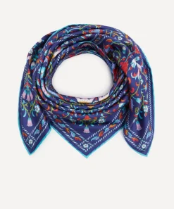 Liberty Scarves^Lodden 70 x 70 Silk Scarf