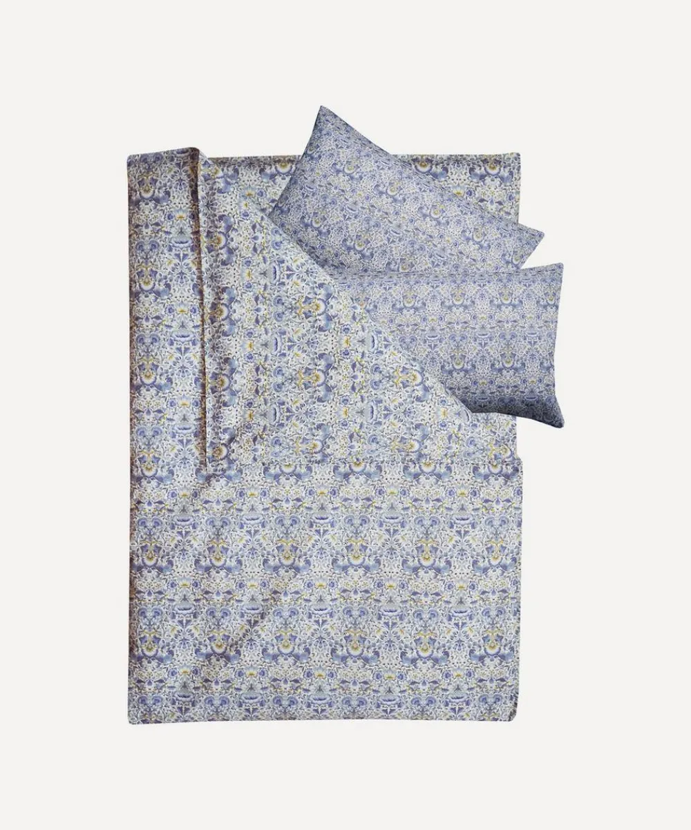 Coco & Wolf Bedding^Lodden China Blue Double Duvet Cover Set