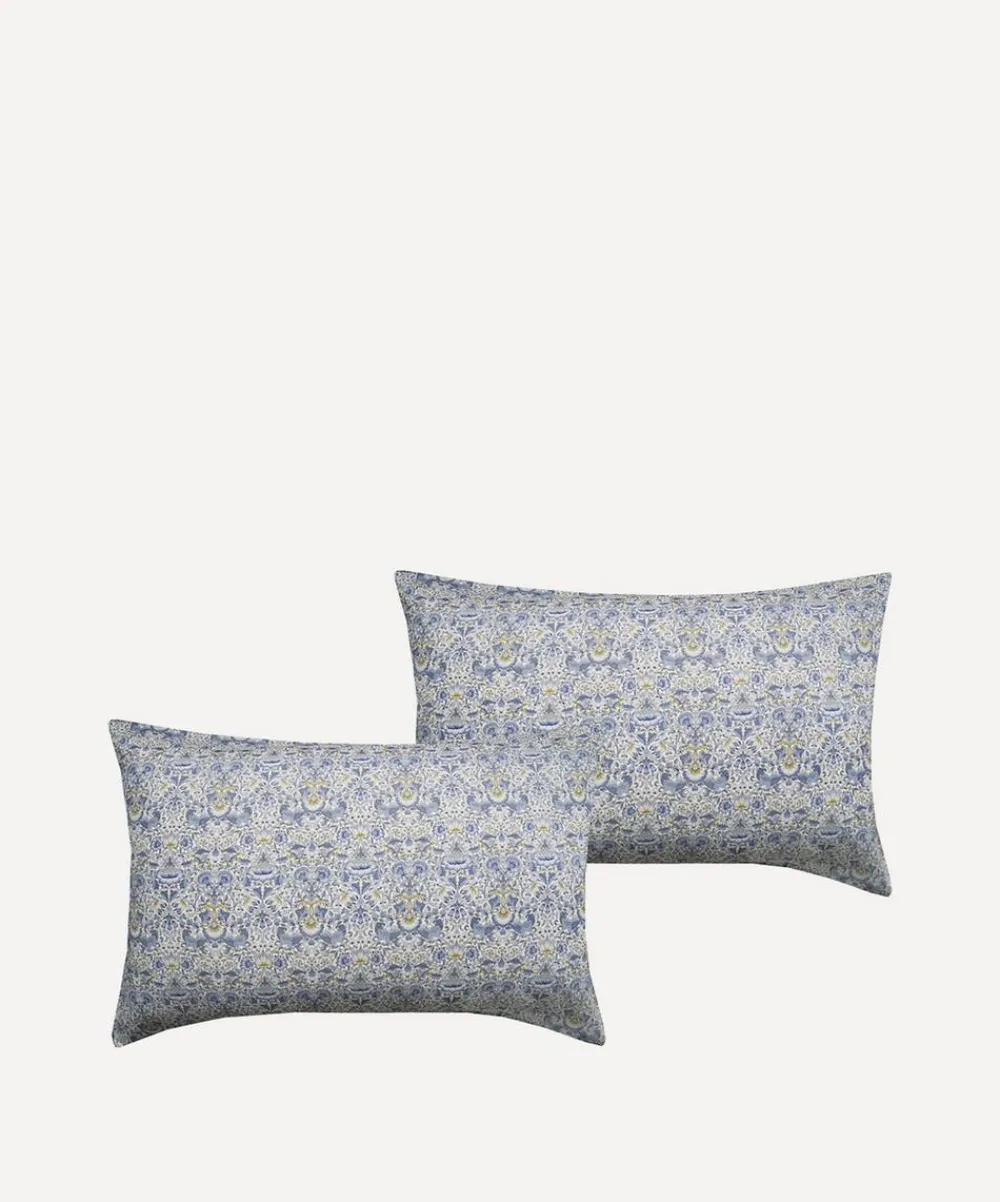 Coco & Wolf Bedding^Lodden China Blue Double Duvet Cover Set