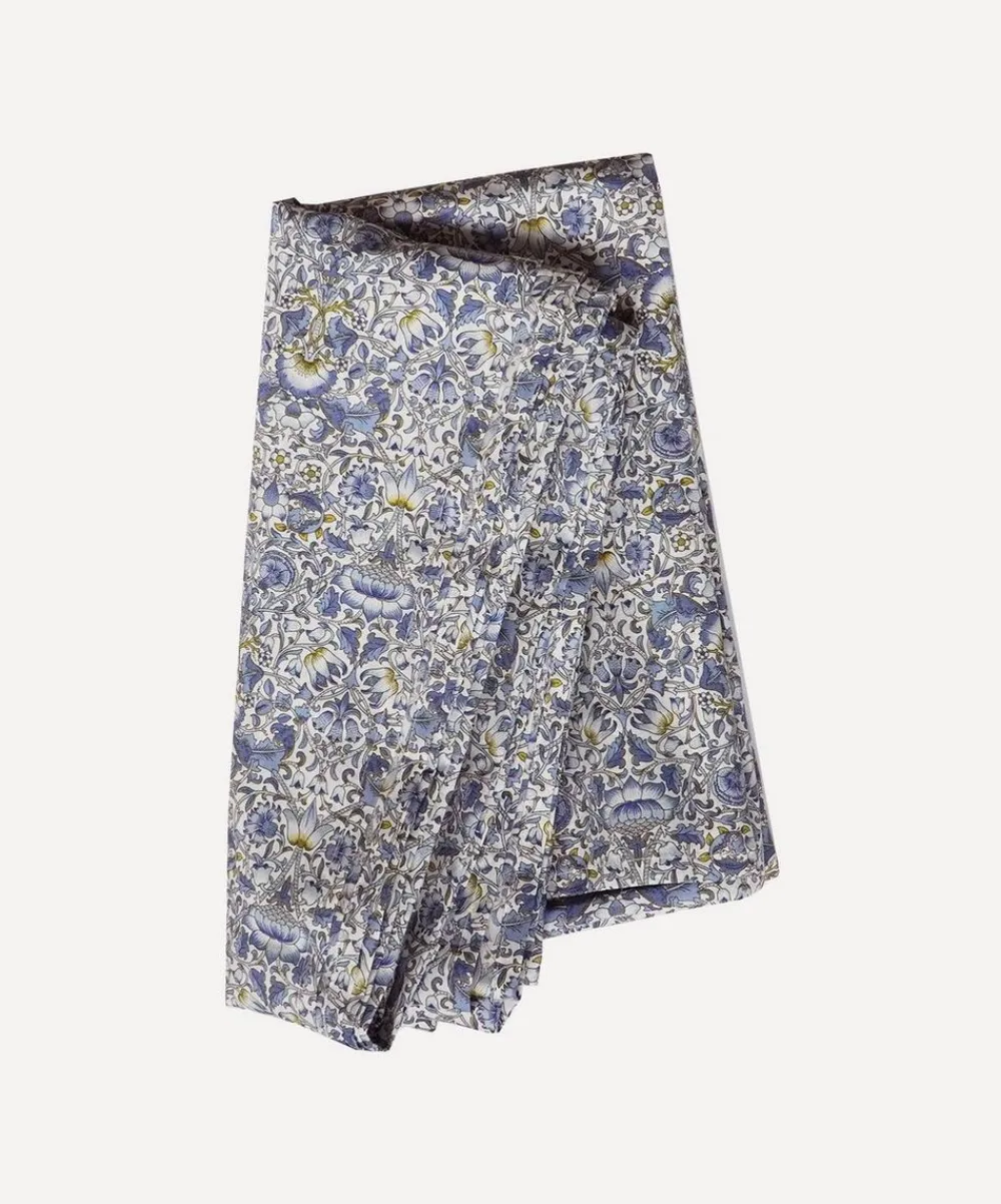 Coco & Wolf Bedding^Lodden China Blue Super King Flat Sheet