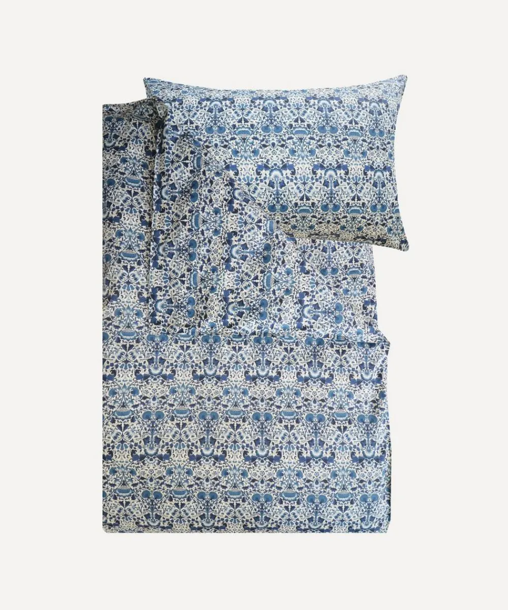 Coco & Wolf Bedding^Lodden Navy Single Duvet Cover Set