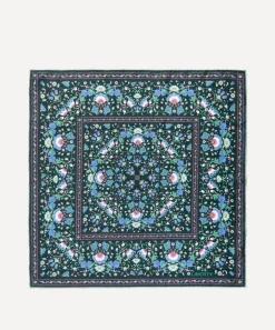 Liberty Scarves^Lodden 70X70 Silk Scarf