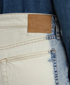 Rag & Bone Jeans^Logan Wide-Leg Jeans in Bleach Stripe