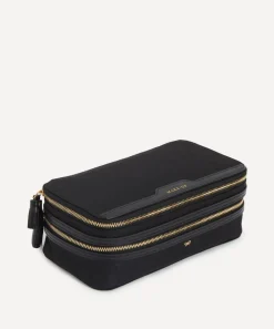 Anya Hindmarch Purses & Pouches^Logo Black Make-Up Pouch