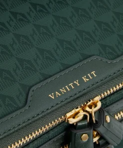Anya Hindmarch Purses & Pouches^Logo Dark Holly Vanity Kit