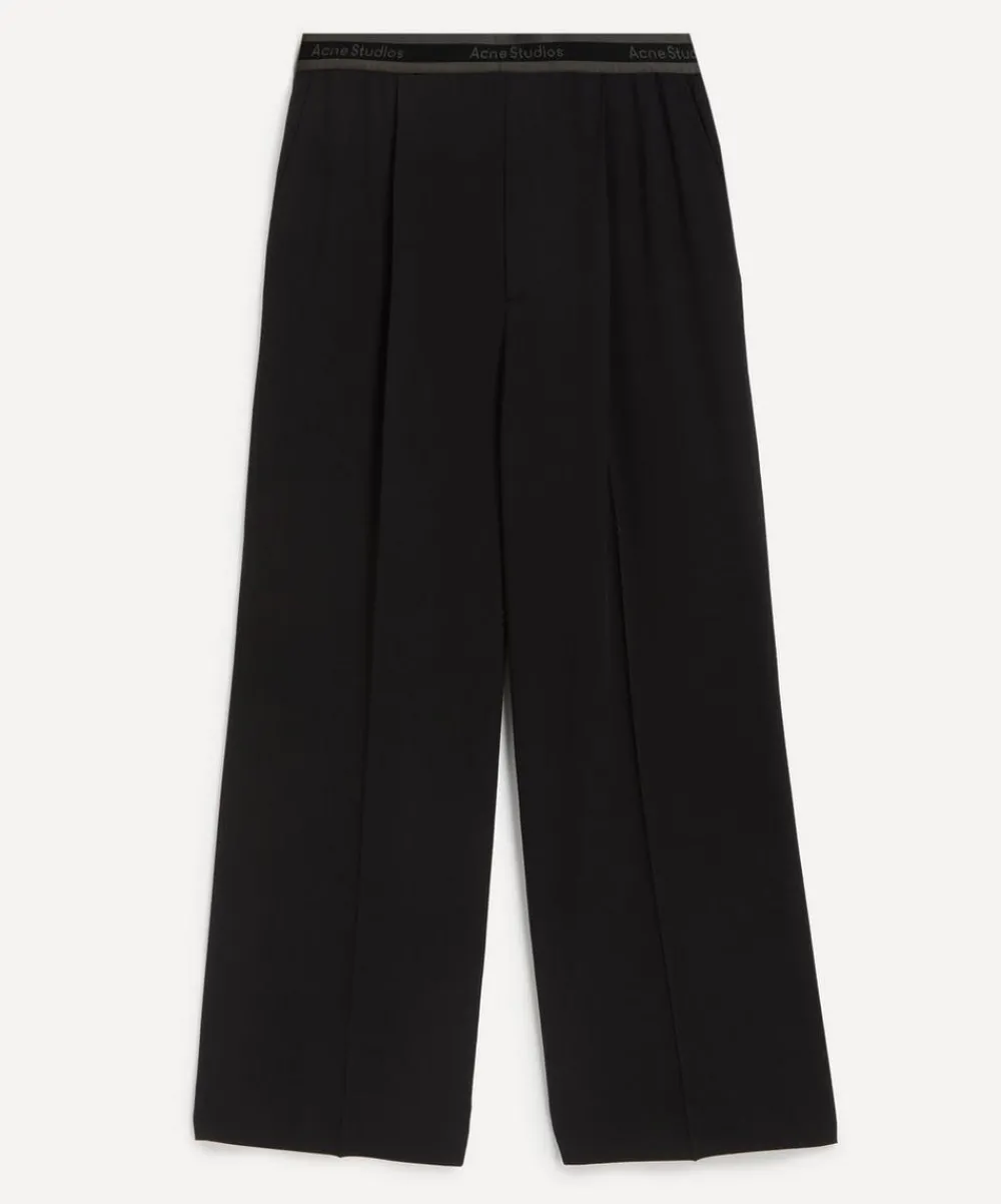 Acne Studios Trousers & Shorts^Logo Tape Trousers