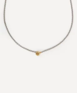 Otiumberg Necklaces^Long Mixed Metal Link Up Pendant Necklace