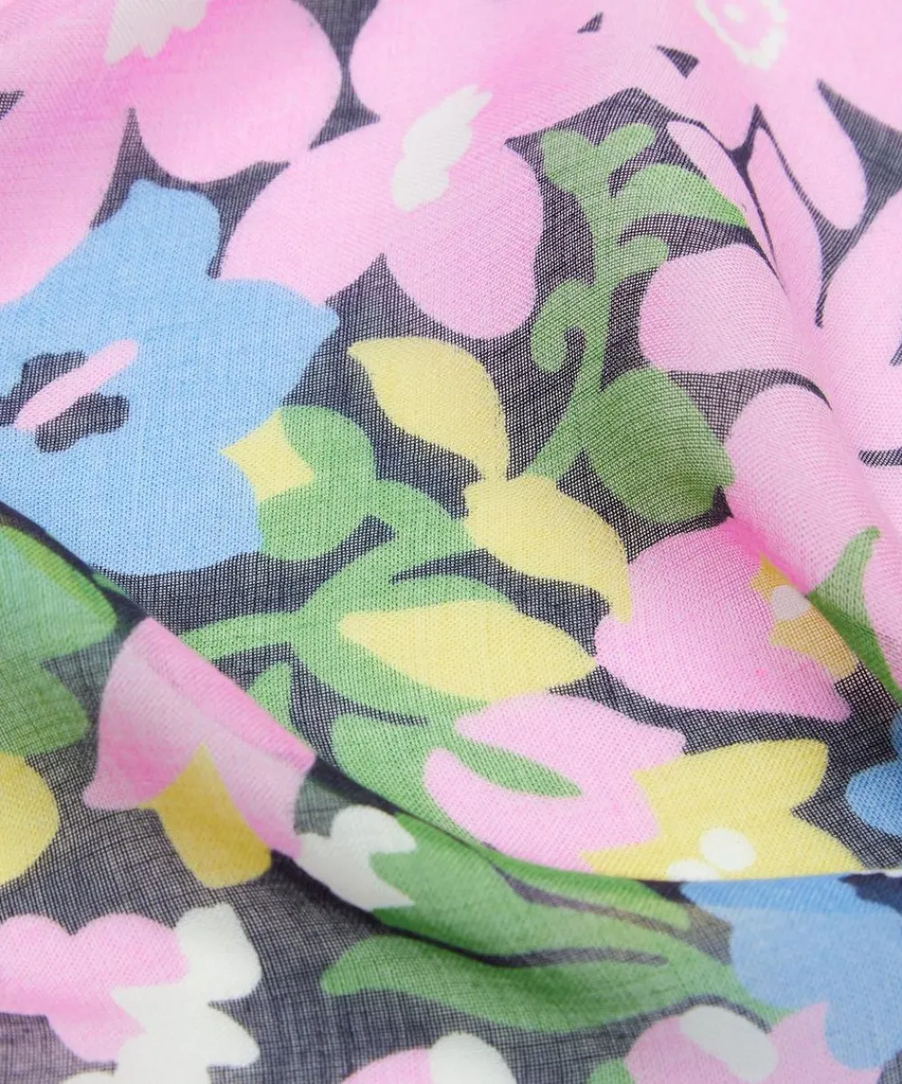 Liberty Scarves^Lord Thorpe 140x140 Modal-Cashmere Scarf