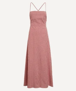Posse Dresses^Lori Red Gingham Dress