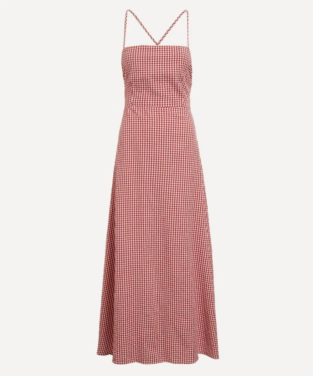 Posse Dresses^Lori Red Gingham Dress