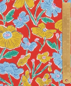 Liberty Fabrics Poplin^Louies Poppies Cotton Poplin