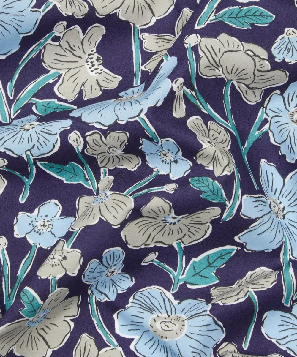 Liberty Fabrics Poplin^Louies Poppies Cotton Poplin