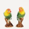 Quail Tableware^Lovebirds Salt and Pepper Shakers