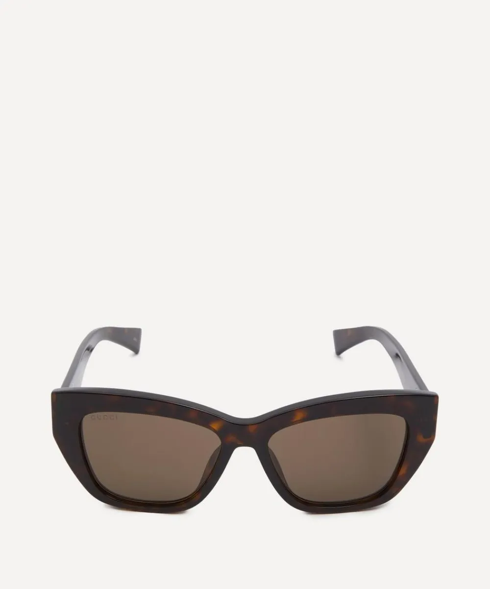 Gucci Sunglasses & Glasses^Low Nose Bridge Cat-Eye Sunglasses