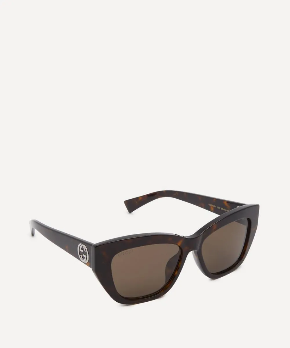 Gucci Sunglasses & Glasses^Low Nose Bridge Cat-Eye Sunglasses