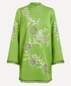 ALÉMAIS Dresses^Luisa Embroidered Mini Dress