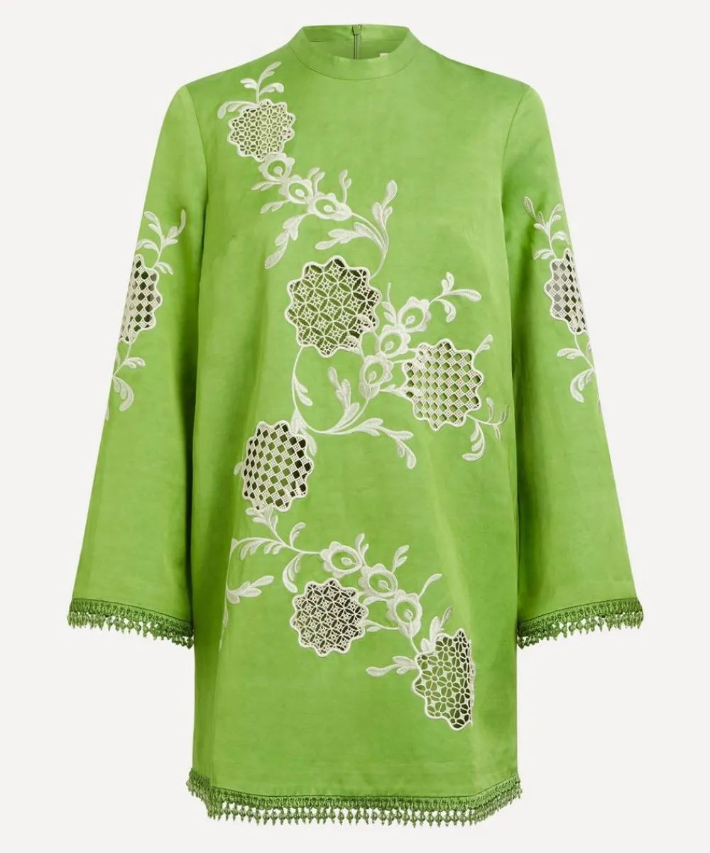 ALÉMAIS Dresses^Luisa Embroidered Mini Dress